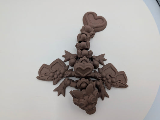 Articulated Chocolate Dragon Small Size