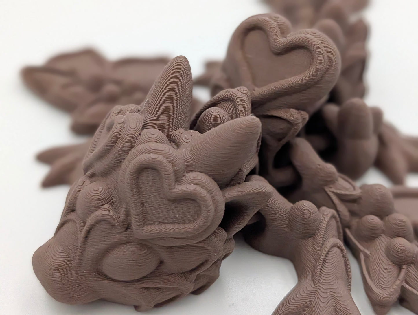 Articulated Chocolate Dragon Small Size