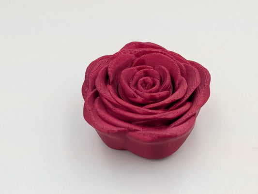 Metallic Red Rose Fidget