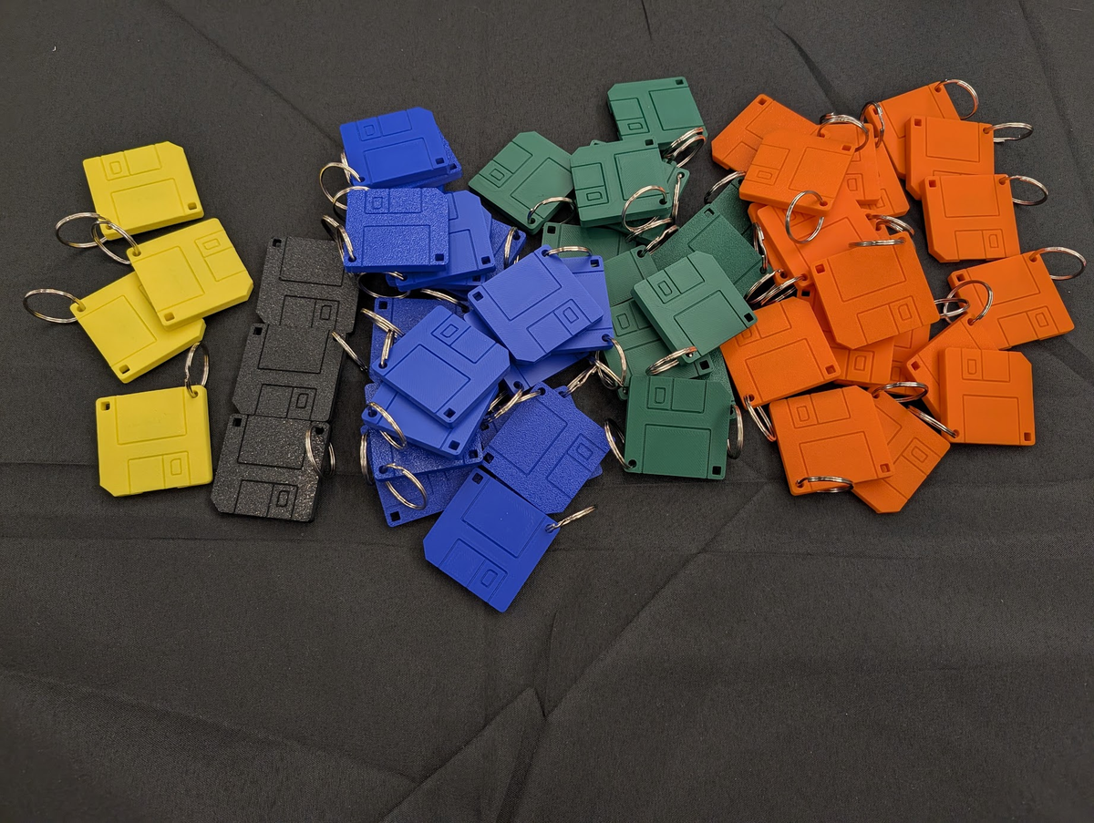 Floppy Keychain